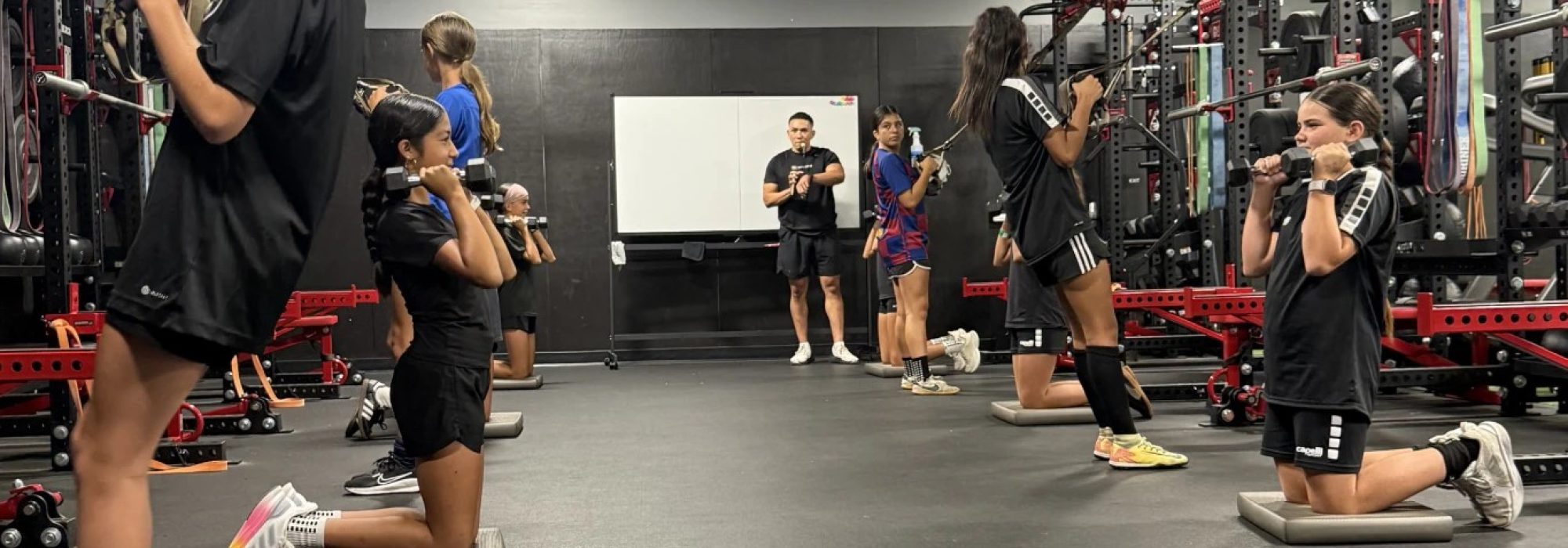 Training soccer perform